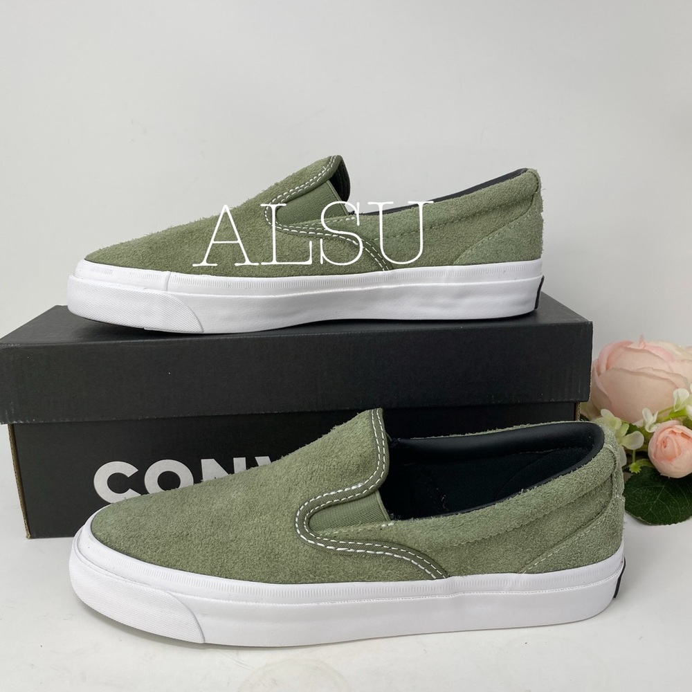 Converse One Star CC Slip Field Green Suede W - Picture 3 of 8